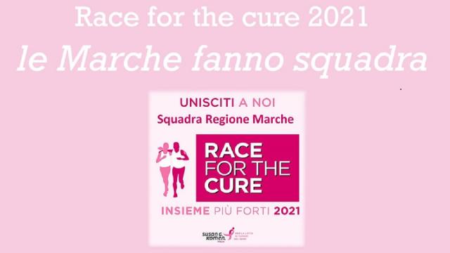 Grottammare, evento online per la ''Race for the Cure 2021: le Marche fanno squadra''