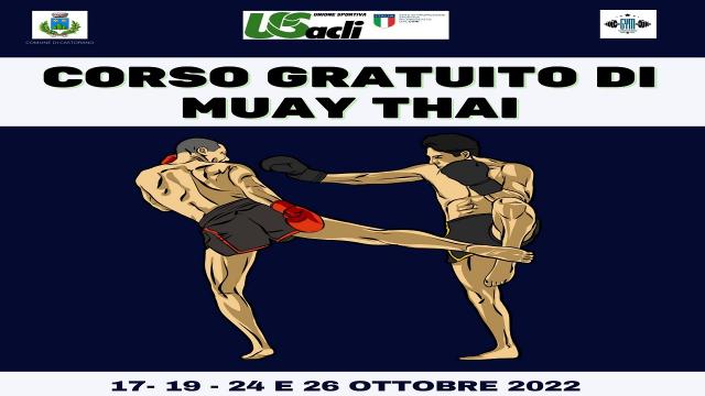  Castorano, un corso gratuito di Muay thai presso la palestra 'Gym'