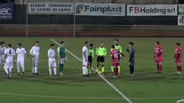 Coppa Italia Eccellenza Marche: highlights Atletico Ascoli-Grottammare 2-0