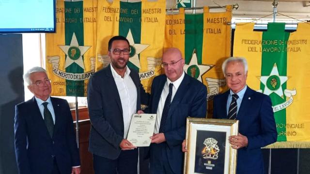 All'Impresa Panichi Srl di Ascoli il 'Premio sicurezza sul lavoro' del Consolato Maestri del lavoro delle Marche