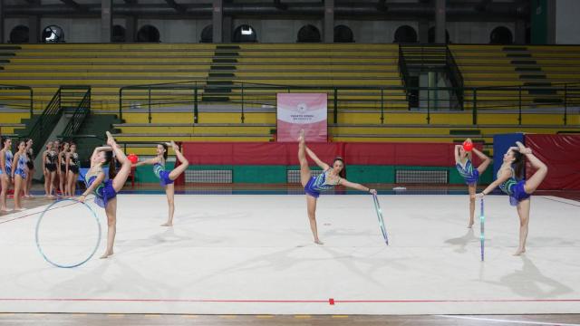 San Benedetto del Tronto, al Palasport la Coppa Italia di ginnastica ritmica con 800 atlete provenienti da tutta Italia 