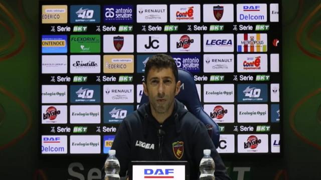 Cosenza-Lecce 1-1, le voci di Occhiuzzi e Corini post gara