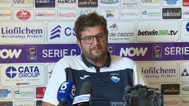 Pescara, Baldini: “Ad Ascoli voglio vedere miglioramenti nella fase offensiva. Di Carlo? Gli stringerò la mano”