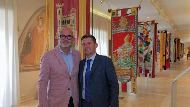 Quintana Ascoli Piceno, inaugurata in Pinacoteca la mostra sui Palii storici. Fioravanti: ''Un viaggio nell'arte''