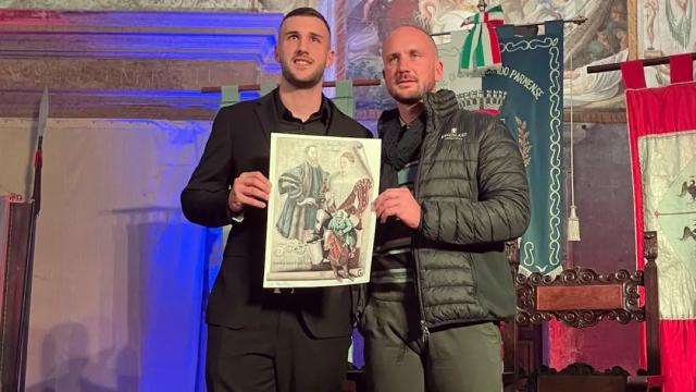 Quintana Ascoli Piceno, l'ascolano Lorenzo Melosso è stato premiato come 'Miglior cavaliere d'Italia 2023'