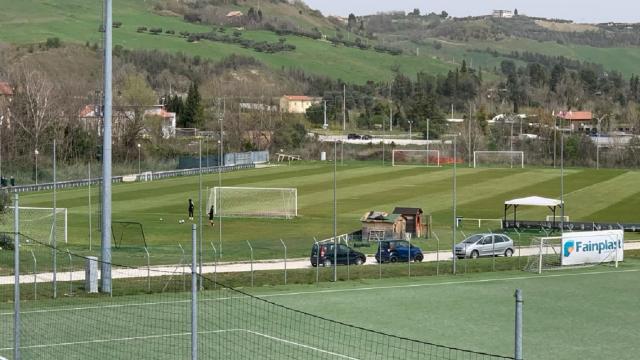 Ascoli Calcio, allenamento di rifinitura nella mattinata di Pasqua e partenza per La Spezia