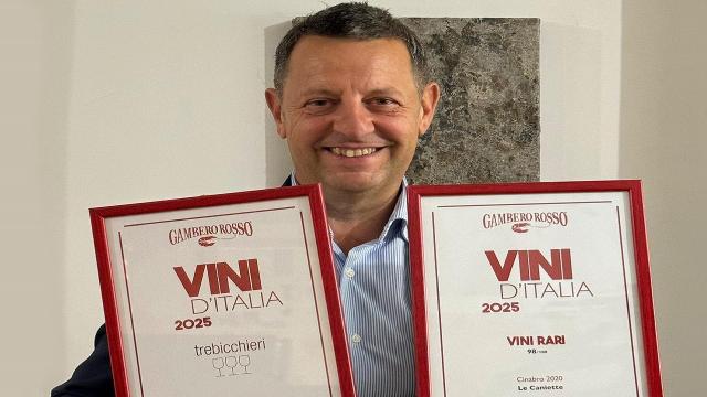 Ripatransone: ''Tre Bicchieri 2025'', doppio premio per ''Le Caniette'' 