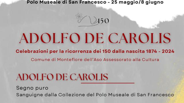 Montefiore dell'Aso, presentazione cataloghi in ricordo di Adolfo De Carolis a chiusura dell'esposizione
