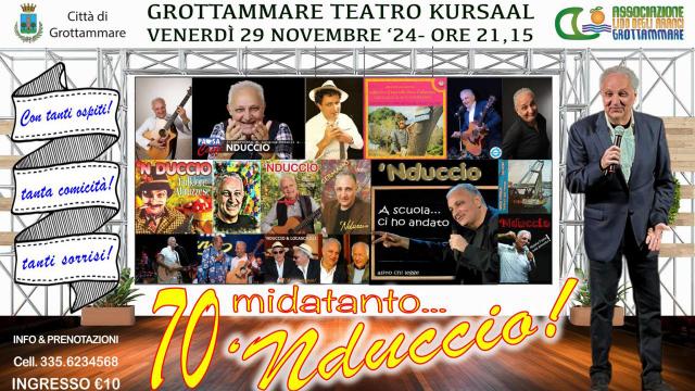 La 'Lido degli Aranci' di Grottammare in un Novembre di risate e cultura. Tra gli eventi i 70 anni del mitico 'Nduccio'