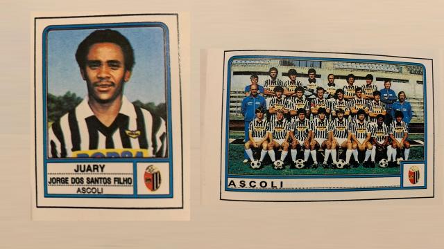 Ascoli-Sestri Levante, Juary lega bianconeri e rossoblù. Dieci gol nel Piceno, un campionato vinto in Liguria