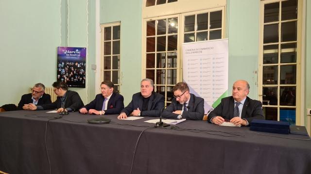 Le Marche protagoniste a Sanremo alla presentazione del Villaggio del Festival 2024