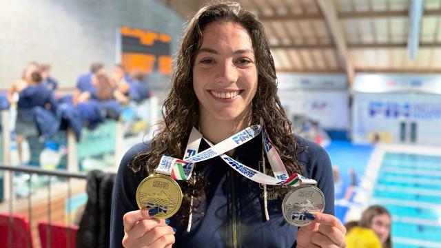 La sambenedettese Elena Capretta conquista la medaglia d’oro nei 100 farfalla ai Campionati italiani assoluti di nuoto 