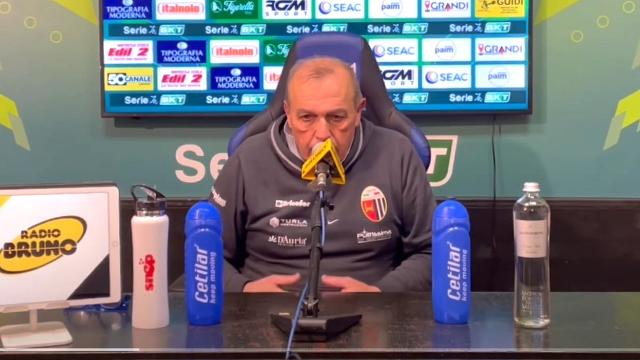 Pisa-Ascoli 1-0, la voce di Castori in sala stampa: “Non si poteva perdere. Col Cittadella ridotti ai minimi termini”