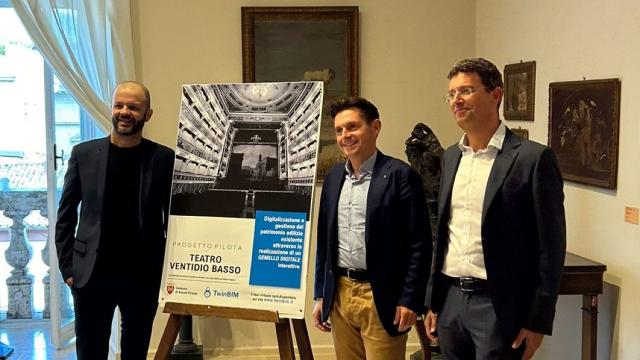 Ascoli Piceno, l'Arengo lancia il progetto 'Teatro 3D': presentato il tour virtuale dello storico Ventidio Basso