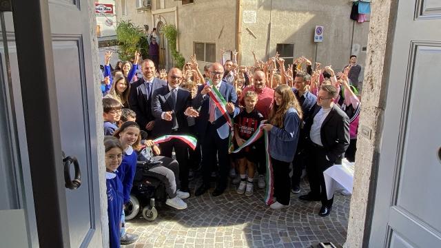 Colli del Tronto: inaugurato il centro di aggregazione sociale giovanile Cicconi