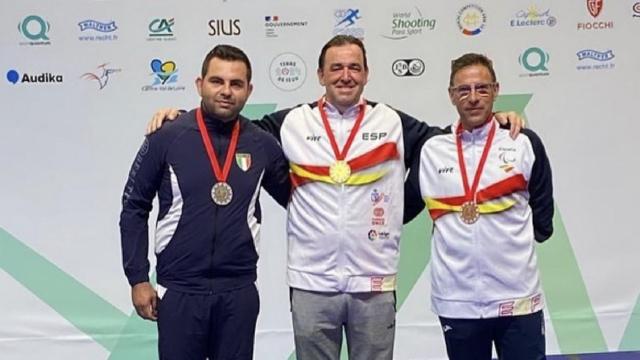 Coppa del Mondo Para-Trap, il monteprandonese Nespeca medaglia d'argento in Francia