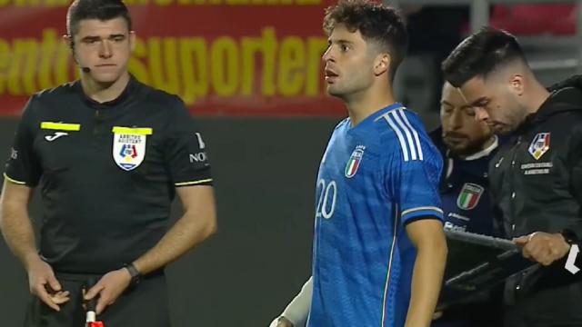 Ascoli Calcio, Giovane in campo nel secondo tempo del match pareggiato 0-0 dall'Italia Under 20 in Romania