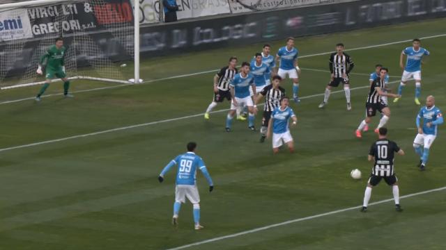 Ascoli-Pineto 0-1, i momenti chiave della partita