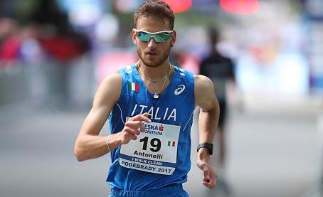 Marcia, il marchigiano Antonelli è d'oro con la squadra azzurra agli Europei sulla 50 chilometri