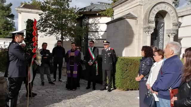 Monteprandone, cerimonia di commemorazione defunti al Civico Cimitero alla presenza di autorità e famiglie ex sindaci