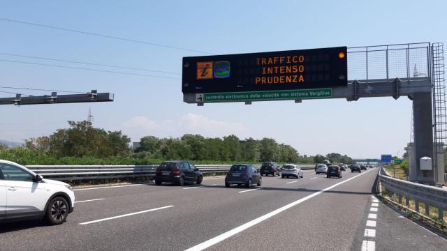 Esodo estivo, Anas: fine settimana più trafficato di tutto il mese di Agosto