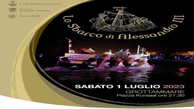 Grottammare, ottanta figuranti per lo ''Sbarco di Alessandro III''