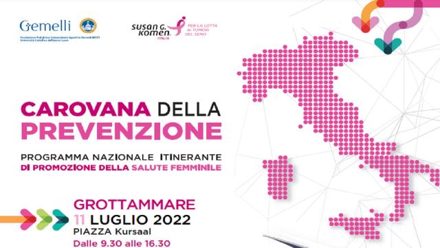 La Carovana della Prevenzione di Komen Italia fa tappa a Grottammare