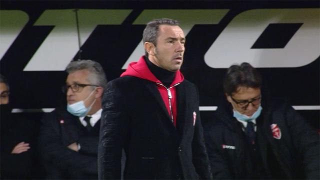 Monza-Virtus Entella 5-0, le voci di Brocchi e dg Matteazzi (''Squadra in ritiro'')