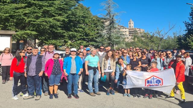 Unione Sportiva Acli, successo per ''I segreti del borgo in travertino e della sua necropoli'' a Castel Trosino