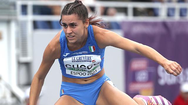 Atletica leggera: Europei Under 23 in Finlandia, si migliora ancora l'ostacolista sangiorgese Cuccù