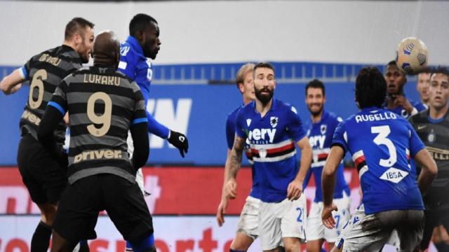 Sampdoria-Inter 2-1, highlights