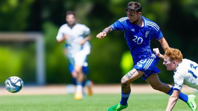 Ascoli Calcio, D'Uffizi chiude l'esperienza con l'Italia Under 20 giocando un tempo dell'amichevole con l'Under 19