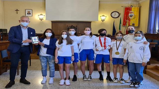 Pattinaggio, i ragazzi della Roller Civitanova premiati dall’Amministrazione Comunale