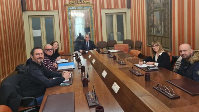 Ascoli Piceno, incontro del prefetto Copponi con i rappresentanti del Gruppo Enel