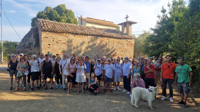 Monteprandone, con U.S. Acli Marche rinnovato l’appuntamento con la “Camminata per Sant’Anna”. Oltre 80 i partecipanti