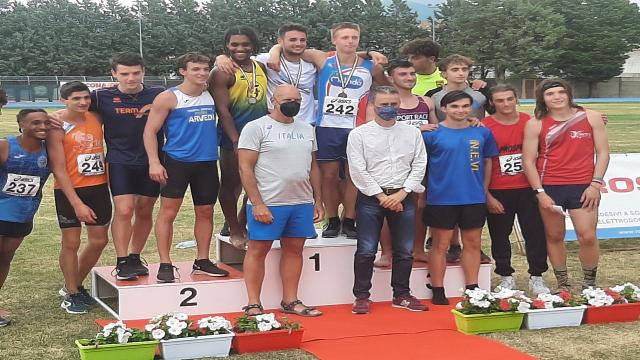 Atletica leggera, Fabriano celebra i campioni italiani juniores e promesse di prove multiple
