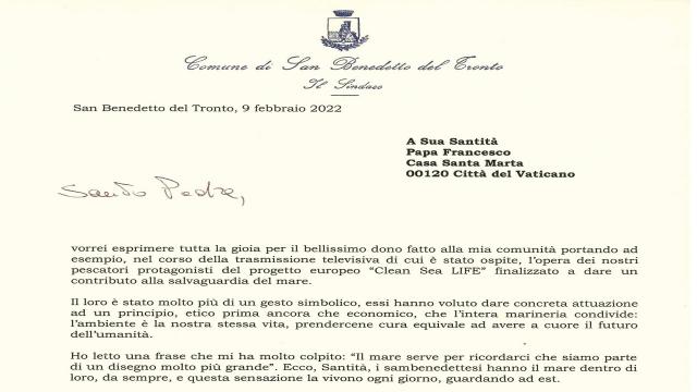 Intestazione lettera al sindaco