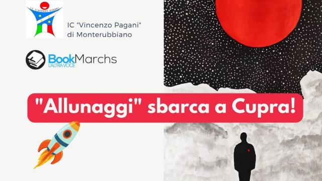 Cupra Marittima: presentazione del libro 'Allunaggi-Cosmonauti della letteratura', poesie e racconti a tema lunare