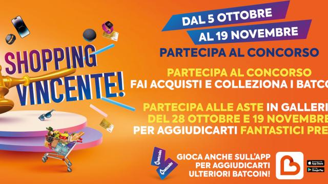 Concorso 'Shopping Vincente': al Centro commerciale Al Battente in palio numerosi premi  
