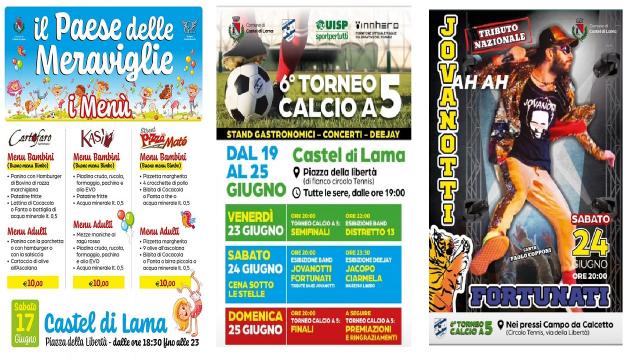 Castel di Lama, alla scoperta degli eventi del mese di Giugno 