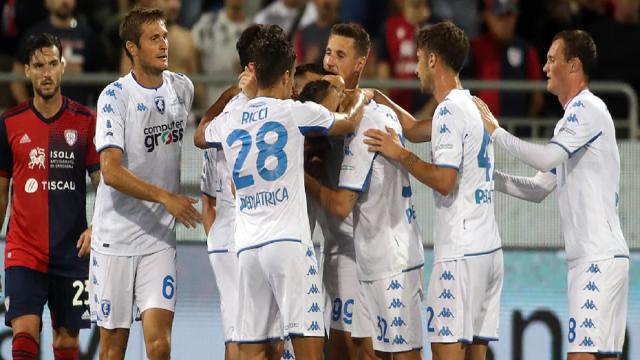 Cagliari-Empoli 0-2, highlights