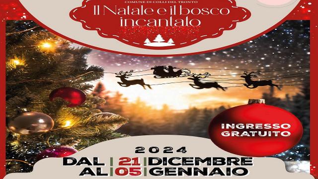 Colli del Tronto, torna ''Il Natale e il Bosco Incantato” 