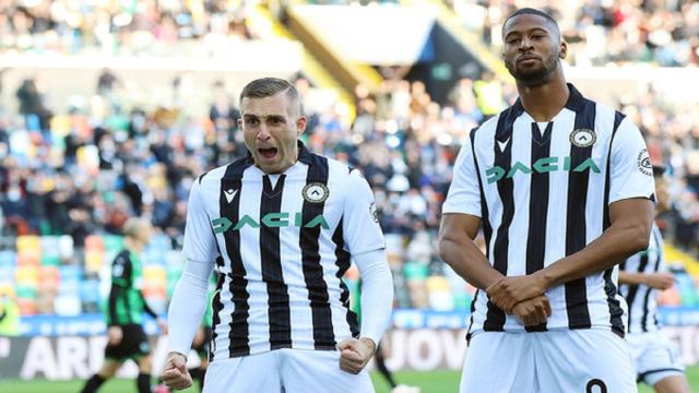 Udinese-Sassuolo 3-2, highlights