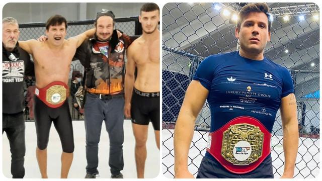 Ascoli Piceno, Giuseppe Barboni si aggiudica il 'Lugano in the Cage'. Sottomessa la stella Ardit Ndoj in 43 secondi