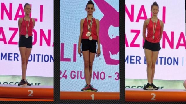 Progetto Ritmica San Benedetto, sette podi al Campionato Nazionale Silver di Rimini