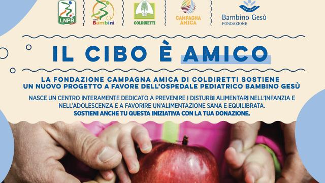 Lega B e campagna 'Il cibo è amico'. 37^ giornata a sostegno realizzazione centro studio disturbi alimentari pediatrici