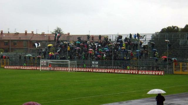 Gubbio-Ascoli, dato definitivo dei tifosi bianconeri nel Settore Ospiti dello stadio ''Barbetti''
