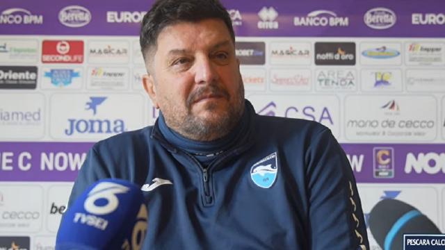 Pescara, Baldini: “Tonin c’è. Mi dispiace non ritrovare Di Carlo. Pulcinelli e social? Io non li uso”