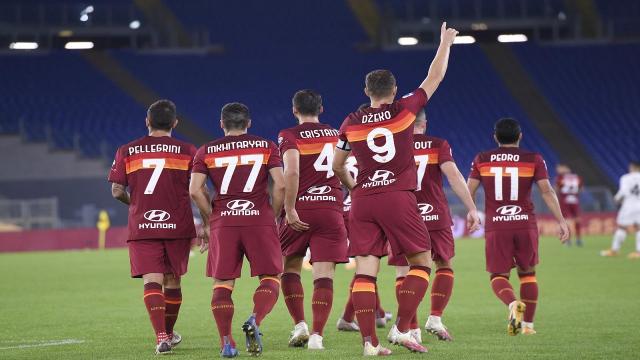 Roma-Benevento 5-2, highlights