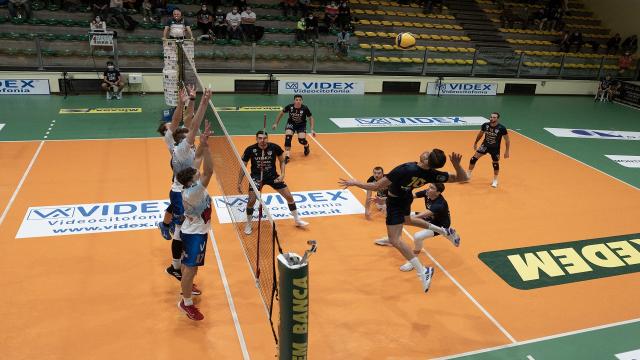 Pallavolo Serie A3, la Videx Grottazzolina liquida Torino in tre set col minimo sforzo